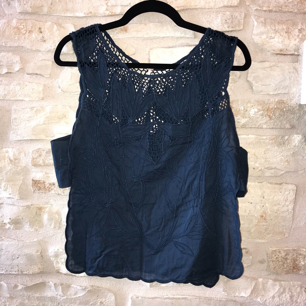 Free People Smock Top